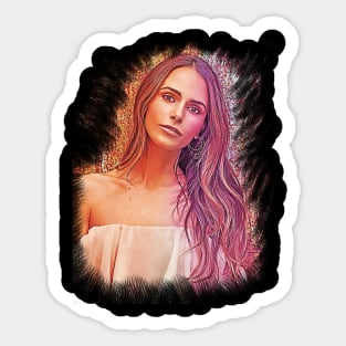 jordana brewster Sticker